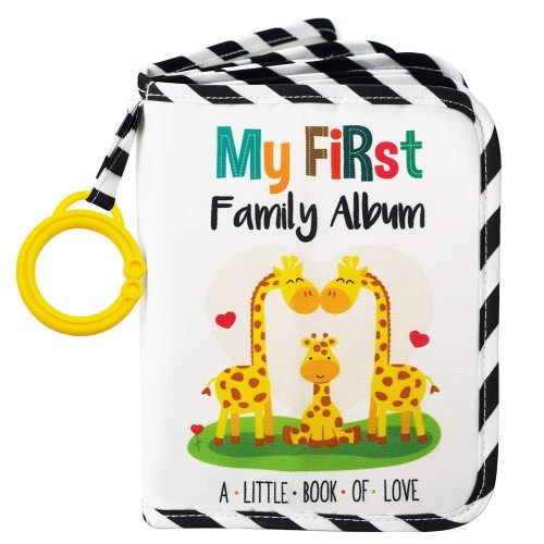 Urban Kiddy™ Baby's My First Family Album | Soft Photo Cloth Book Gift Set fo...