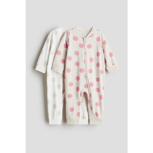 2-PACK COTTON PAJAMA JUMPSUITS