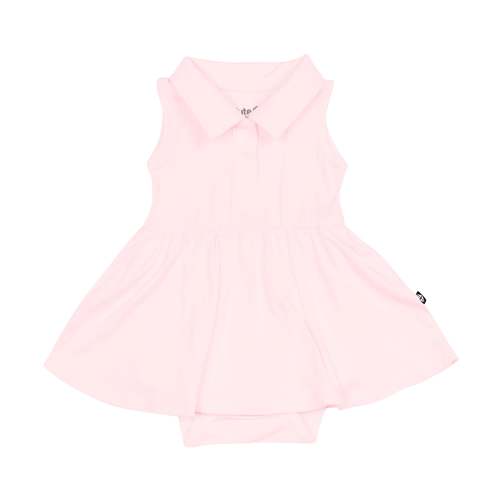 KYTE Baby ™ | Polo Bodysuit Dress In Color Sakura