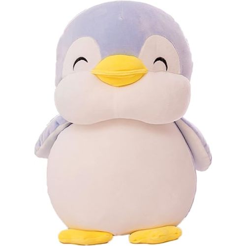 12 Inch Plush Penguin Stuffed Animal Hugging Pillow with Smile Face - Cuddly Penguin Plushie Toy for Kids and Lovers - Perfect for Birthdays, Valentine's, Christmas