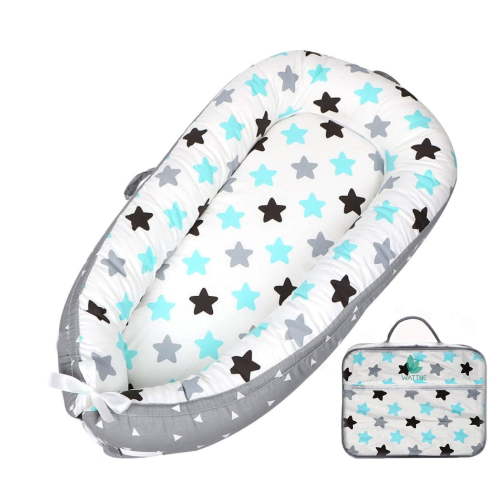 Boys and Girls Lounger for Cover ,Breathable & Portable Boys and Girls Lounger - Adjustable Lightweight Floor Seat for Travel( Blue Star)