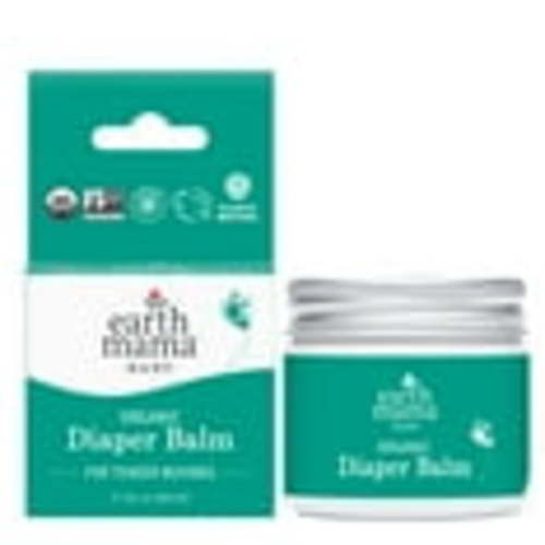 Earth Mama Baby Organic Non-GMO Diaper Balm for Tender Behinds, Zinc-Free, 2 fl oz