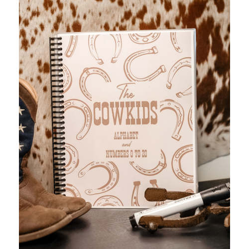 Cowkid Ranch Workbook – Reusable ABC & 123 Dry Erase Book