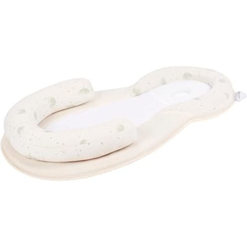 Babymoov SoCosy Premium Baby Lounger, Soft Newborn Support for Supervised Awake Time, Comfortable Use, Removable Cover, Lightweight, Off White