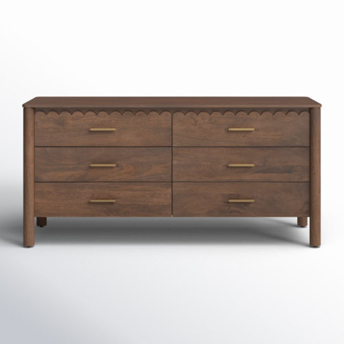 Birch Lane™ Lola 6 - Drawer Double Dresser | Wayfair