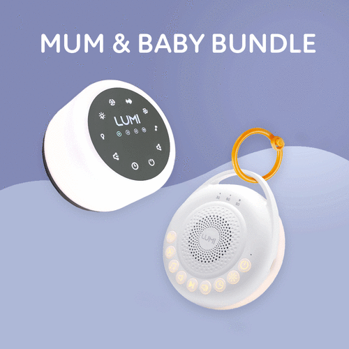 LUMI Mum & Baby Bundle (Sound Machine + Nightlight)