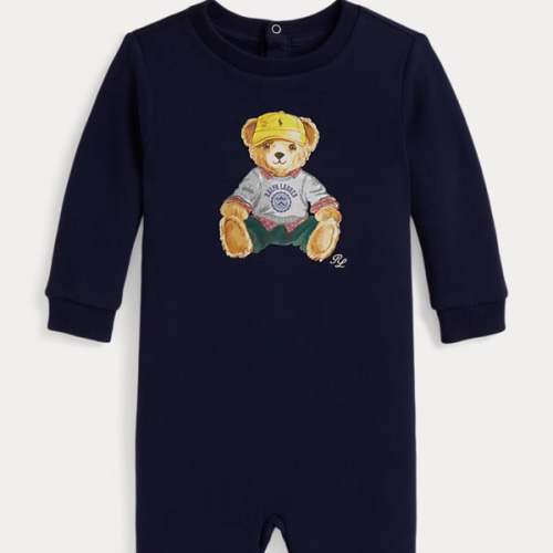 Polo Bear Fleece Coverall