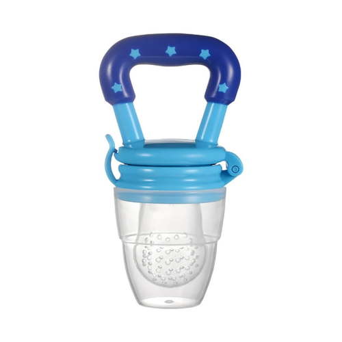 Ozmmyan Baby Fruit Feeder Pacifier, Fresh Food Feeding Teether for Toddler, BPA Free, Soothing Gum Relief, Infant Silicone Teething Toy, Suitable for Baby 6-12 Months