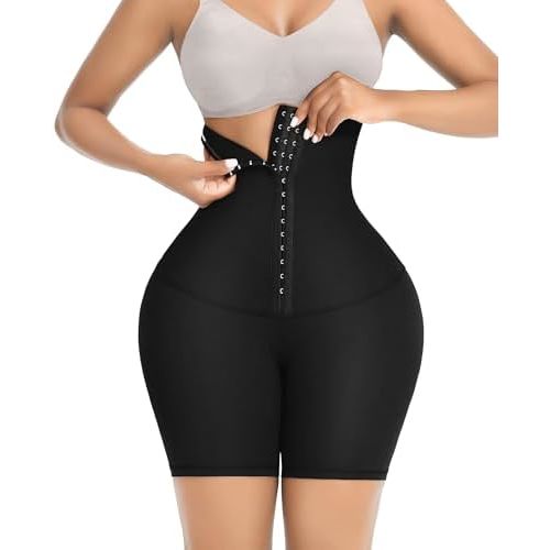 FeelinGirl Shapewear for Women Tummy Control High Waist Body Shaper Shorts Waist Trainer Girdle Thigh Slimming Panties