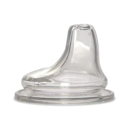 2 Pack - Nuk Soft Silicone Clear Replacement Spouts for Baby