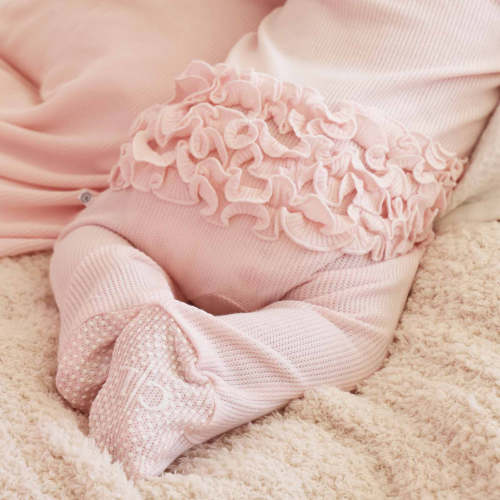 Girl Ruffle Zipper Footies | Best Sellers