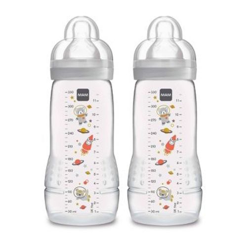 MAM 11 fl oz Easy Active Baby Bottle - Unisex - 2pk