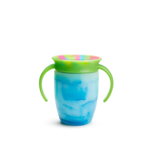 Munchkin® Miracle® 360° Spoutless Tie Dye Trainer Cup, 7 oz, Blue, Unisex