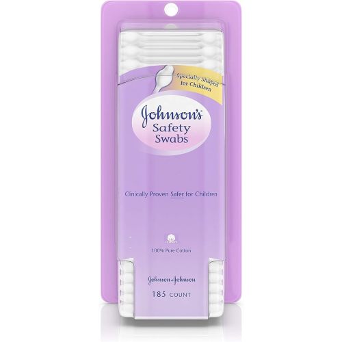 Johnson's Baby Safety Swabs 185 Each