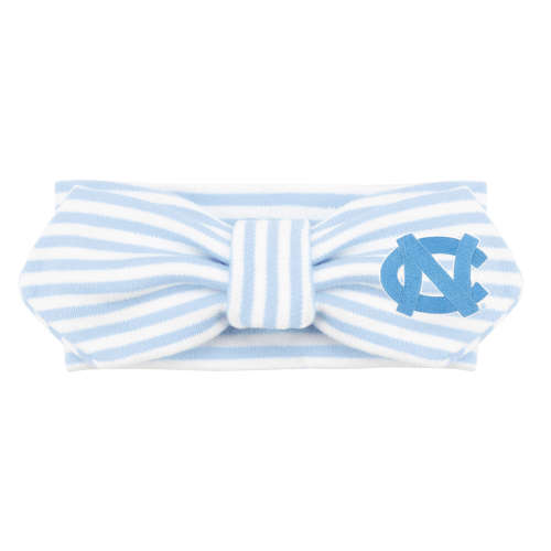 North Carolina Tar Heels Striped Hair Knot | College Baby