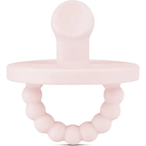 Ryan & Rose Cutie PAT Pacifier Teether (Slant, Pink)