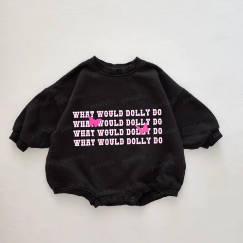 Baby What Would Dolly Do Romper