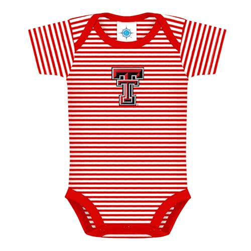 Creative Knitwear College Baby NCAA Infant Striped Bodysuit