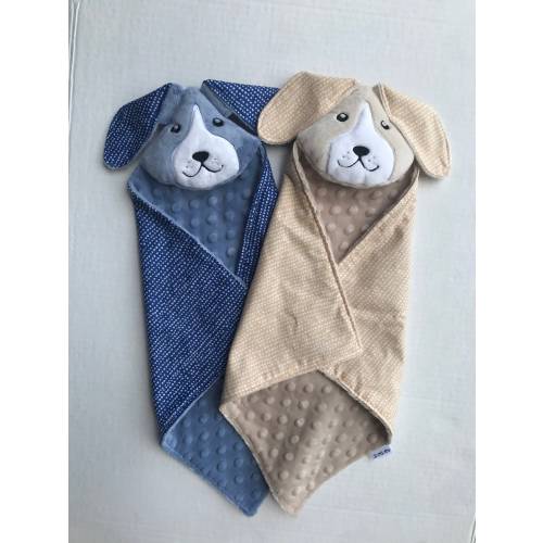 Animal Lovey, Dog Lovey, Puppy Lovey, Security Blanket, Baby Shower Gift, Baby Blanket, New Baby Gift
