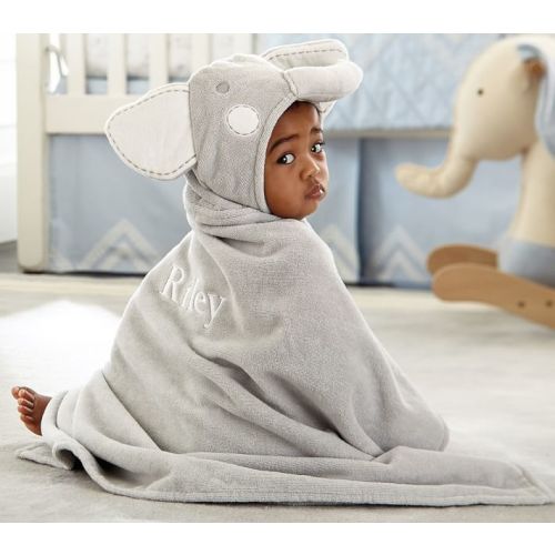 Elephant Plush Baby Hooded Towel Collection