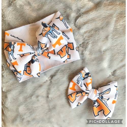 Vols Headwrap - Volunteers Headwrap- Vols Bow