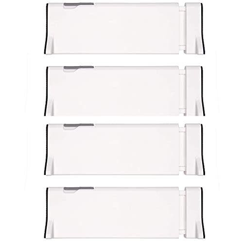 OXO Tot Expandable Drawer Dividers, 4-Pack Drawer Organizers