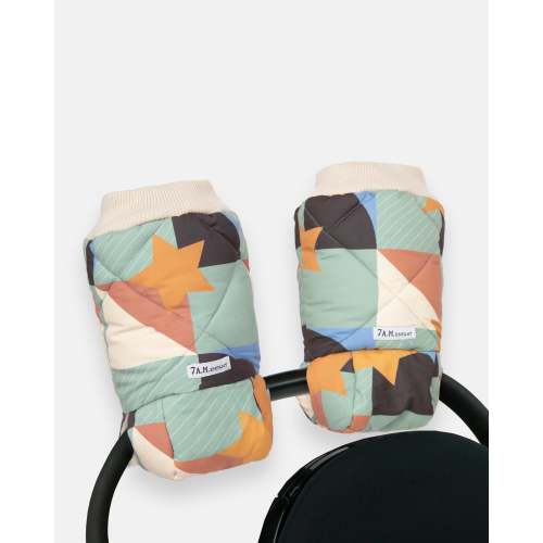 Warmmuffs - Benji Prints Sherpa