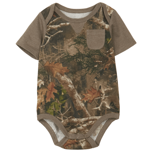 Bass Pro Shops Camo Short-Sleeve Bodysuit for Baby Boys