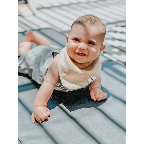 DiaperSquad's 10-Pack Baby Bibs for Drooling and Teething - Bandana Bibs for Girls, Boy, Soft Cotton Baby Drool Bibs - Neutral