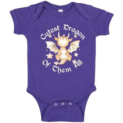 Cutest Dragon Baby One Piece Or Toddler T-Shirt Cute Little Dragon Baby Clothes