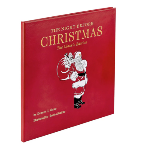 The Night Before Christmas in Bonded Leather | Over The Moon