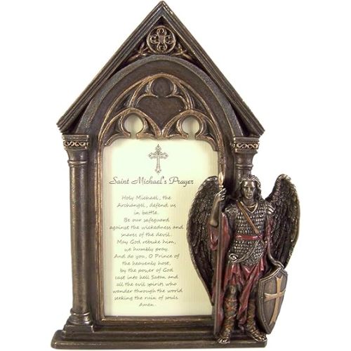 Saint Michael's Prayer Photo Frame, 7 1/2 Inch