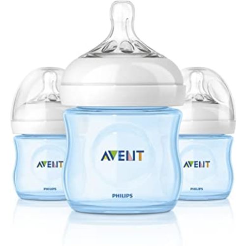Philips AVENT Natural Bottle Set 3PK - 4oz (Boy)