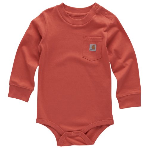 Carhartt Long-Sleeve Pocket Bodysuit for Babies