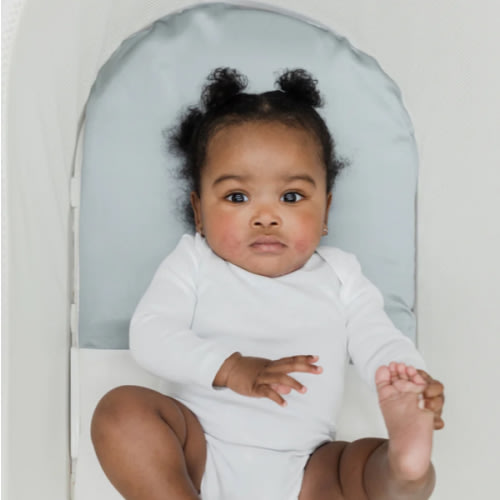 Silk Oval Bassinet Sheet (Snoo only) – Silky Tots US