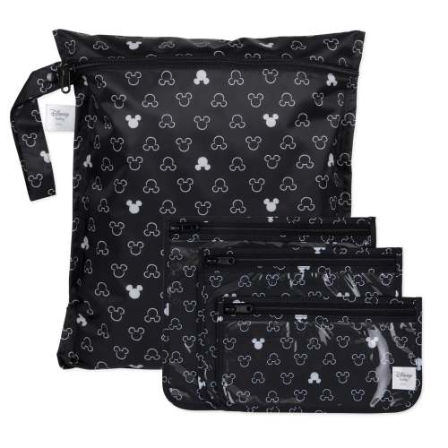 The Chaos Coordinator Essential 4-Piece Set: Mickey Mouse Icon Black + White