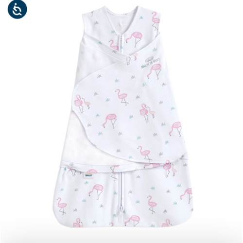 Flamingo Print Cotton Swaddle - Newborn | HALO
