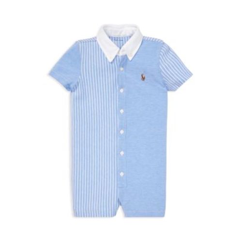 Boys' Striped Oxford Shortall- Baby