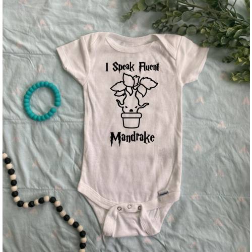 Mandrake Bodysuit | Organic Bodysuit | Wizard Bodysuit
