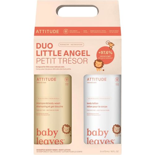 Attitude - Shampoo / Body Wash / Lotion (Peach Nectar)