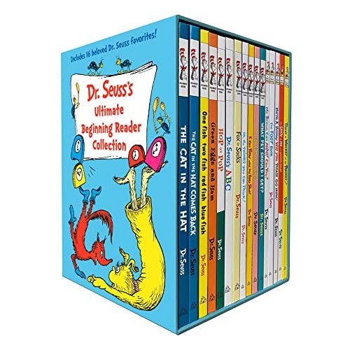 Dr. Seuss's Ultimate Beginning Reader Boxed Set Collection: Includes 16 Beginner Books and Bright & Early Books (Beginner Books(R))