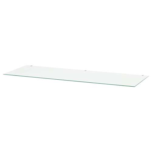 HEMNES Glass top - transparent 42 1/2x19 5/8 "