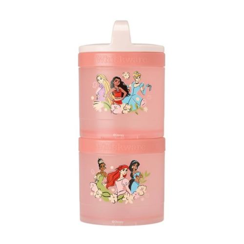 Whiskware Stackable 2pc Food Storage Jar Snack Pack - Bluey Family Beach Day: BPA-Free, Spillproof Jars