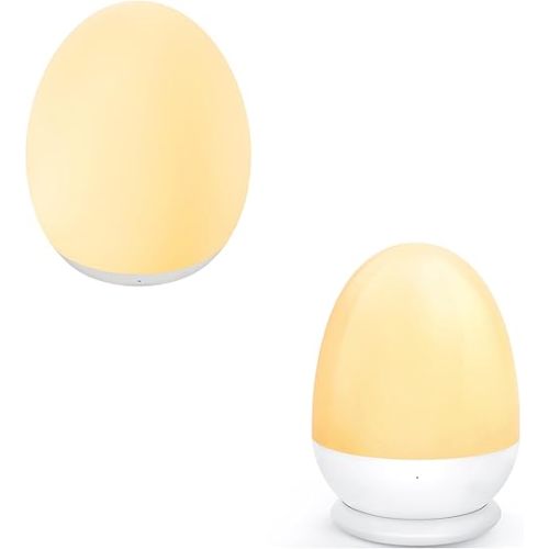 MediAcous Night Light for Kids, Baby Night Light with 7 Colors Changing & Dimming Function, Rechargeable Night Light with 1 Hour Timer & Touch Control, Up to 100H