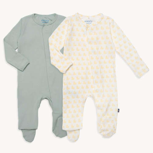 little duckling cloudstretch™ magnetic footies | 2 set