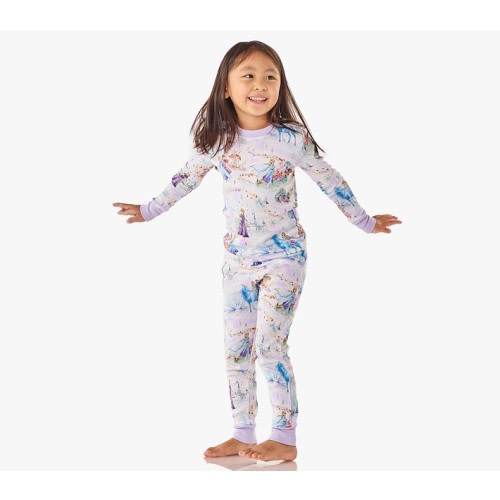 Disney <i>Frozen</i> Enchanted Forest Organic Cotton Kid Pajama Set