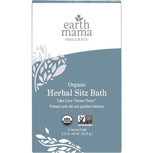 Earth Mama Angel Baby Organic Herbal Sitz Bath for Pregnancy and Postpartum, 6-count