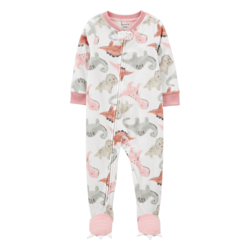 Baby 1-Piece Dinosaur Fleece Footie Pajamas - Carter's | Carter's