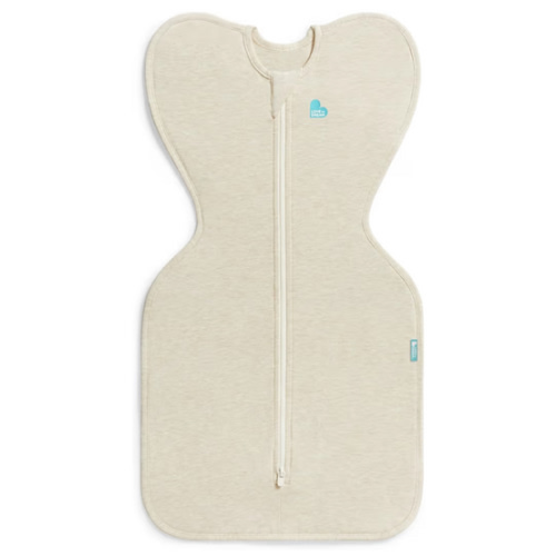 Love to Dream Swaddle UP, Sleep Sack 0-3 Months, Self-Soothing, Improves Sleep, Snug Fit Helps Calm Startle Reflex, Baby Essentials Must Haves Newborn, 1.0 TOG, 8-13 lbs, Oatmeal