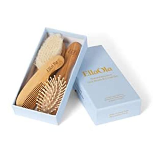 Amazon.com: EllaOla Baby Hair Brush & Comb